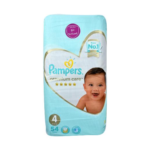 Pampers Diapers Large Premium Care Size 4 54pcs
