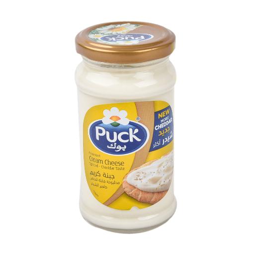 Puck Cream Cheese Spread Cheddar 240g