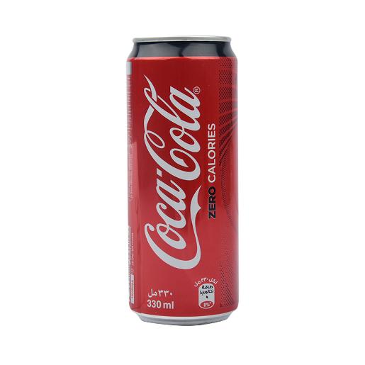 Coca Cola Zero Calories Carbonated Soft Drink 330ml