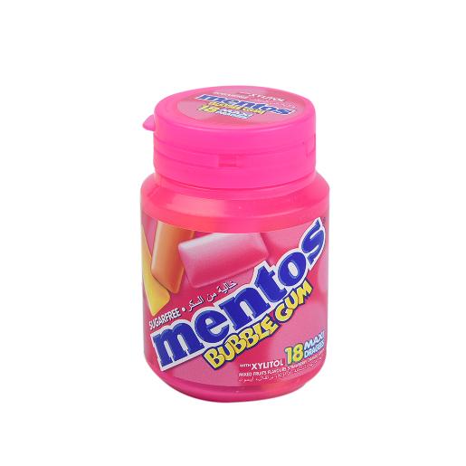 Mentos Sugar Free Bubble Gum Mixed Fruits 64g