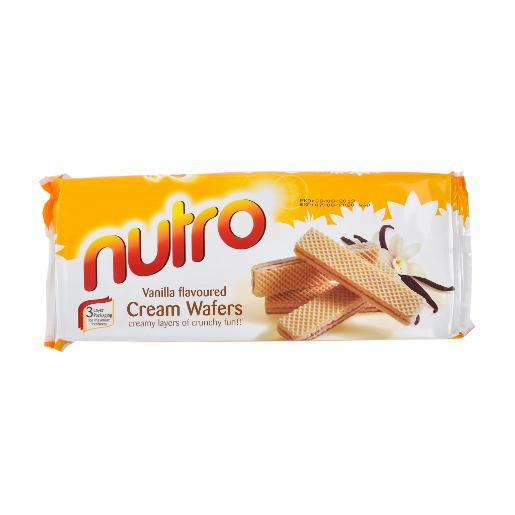 Nutro Vanilla Flavoured Cream Wafers Biscuit 150g