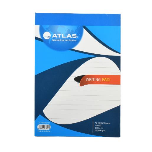 Atlas Writing PadA5 70gsm 80sh PWA587111