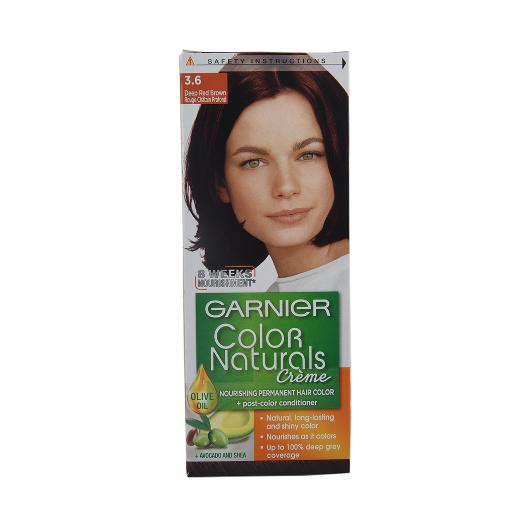 Garnier Hair Color Naturals #3.6 Dark Brown