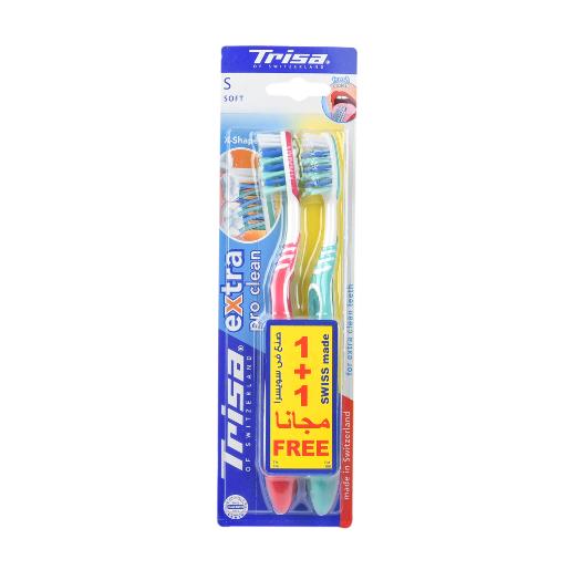 Trisa Tooth Brush Extra Pro Clean Soft