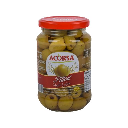Acorsa Green Olives Pitted 350g