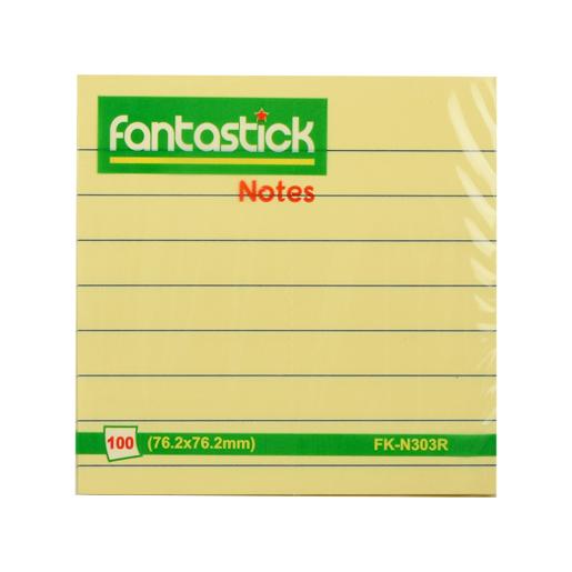 Fantastick Sticky Notes3x3RulledFK-N303R