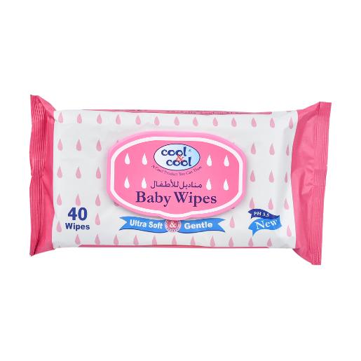 BABY WIPES ULTRA SOFT 40'S