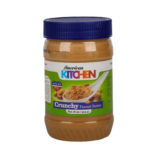 American Kitchen Crunchy Peanut Butter 16Oz