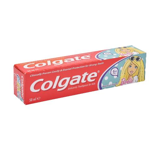 Colgate Tooth Paste Barbie +6 Years 50ml