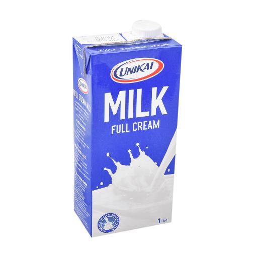 Unikai UHT Full Cream Milk 1Ltr