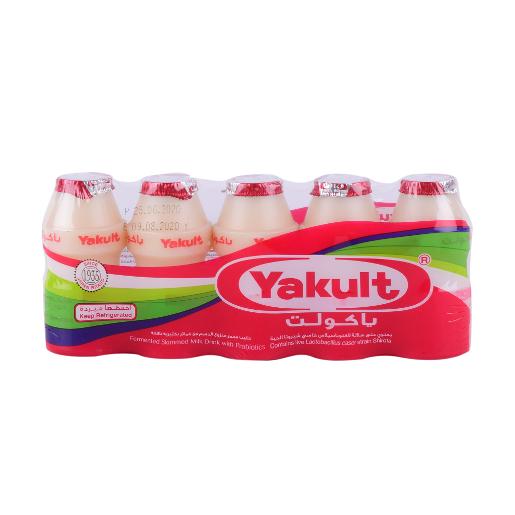 Yakult Non-Fat Probiotic Drink 80ml 5's