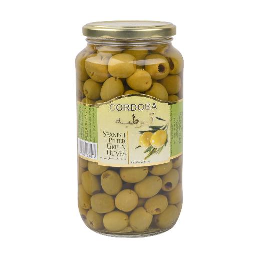 Cordoba Spanish Pitted Green Olives 450g
