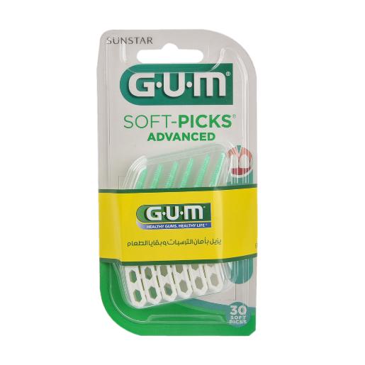 G.U.M Tooth Soft Picks Advanced 30pcs