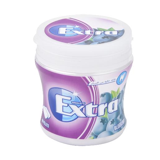 EXTRA CHEWING GUM S/F BLUEBERY 84GM