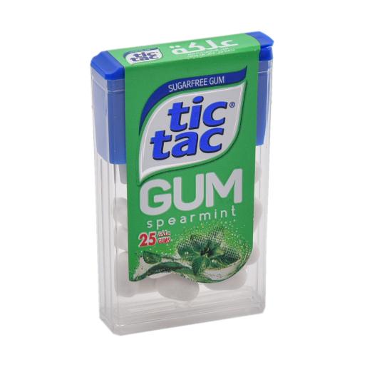 Tic Tac Spearmint Gum 25pcs