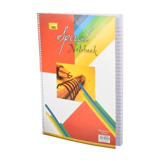 Psi Spiral Notebook A4 70Sheets Assorted