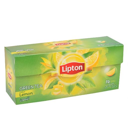 Lipton Clear Green Lemon 25 Tea Bags