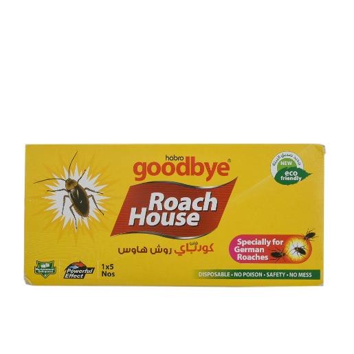 Goodbye Roach House Cockroach Trap 5pc