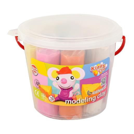 Kiddy Clay Modelling Clay set of 8clr