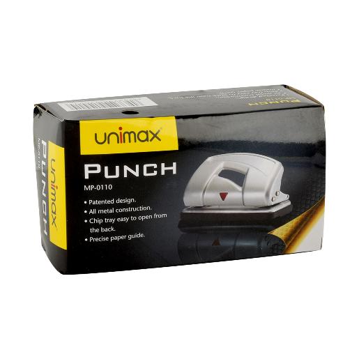 Unimax Hole Punch 10's Black