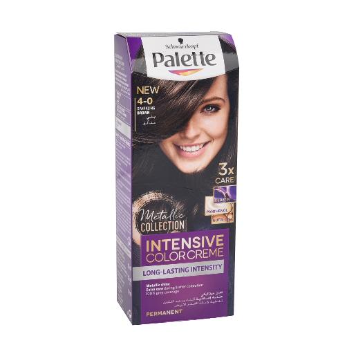 Palette Hair ‎Color Cream 4-0 Sparkling Brown 50ml