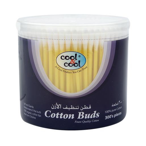 Cool&Cool Cotton Buds Asstd Colour 300's