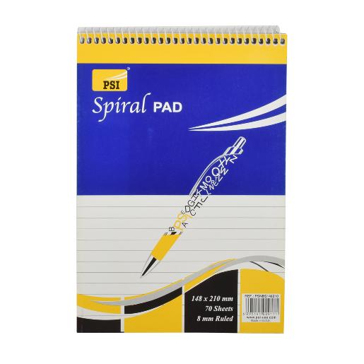 Psi Spiral Note Book 148x210Mm 70Sheets