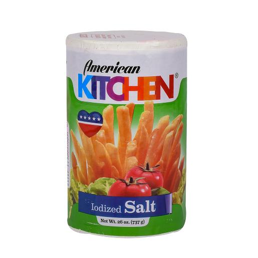 American Kitchen Iodized Salt 737g