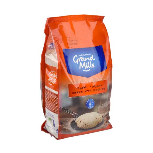 Grand Mills Chakki Atta Whole Wheat Flour 2kg