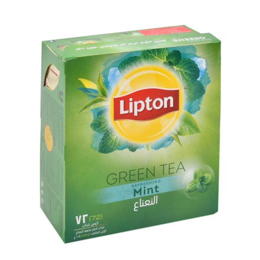 Lipton Clear Green Mint Tea Bag Special Offer 72pcs