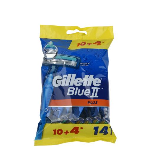 Gillete Blue2 Plus Dispos Razor 10+4