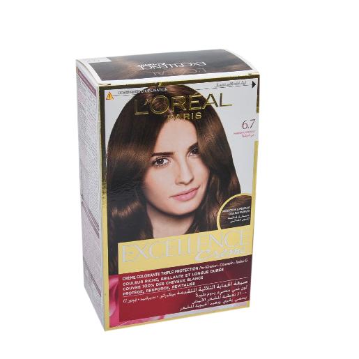 Loreal Hair Color Excellence #6.7 Brown Chocolate