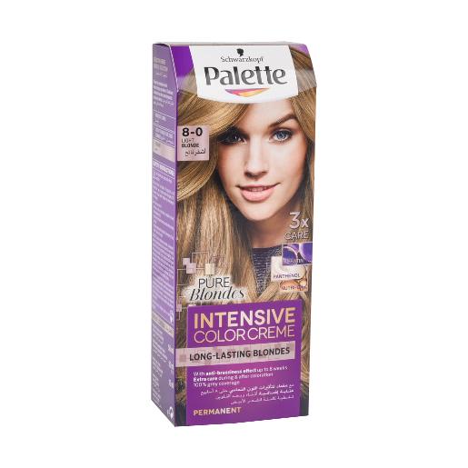 Palette Hair ‎Color Cream 8-0 ‎Light‏ ‏Blond  50ml