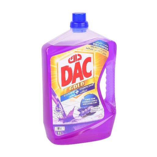 Dac Multi Purpose Cleaner Stain Disinfectant Lavender 3Ltr