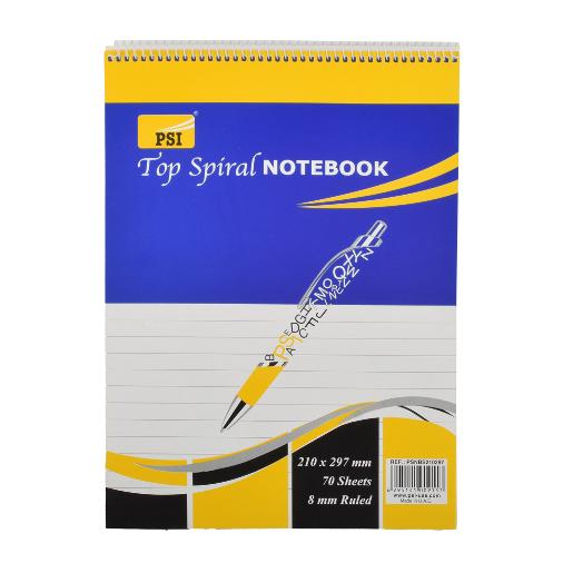 Psi Spiral Note Book 210x297Mm 70Sheets