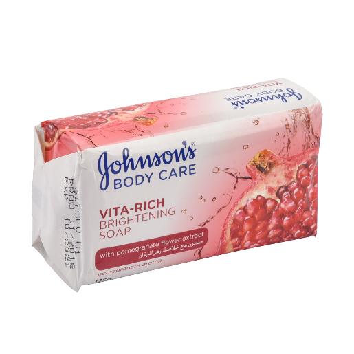 Johnson's Vita Rich Brighten Soap Pomegranate125g