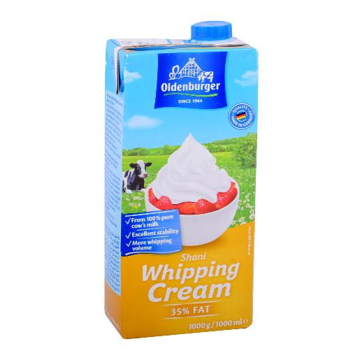 Oldenburger Shani Whipping Cream 1Ltr