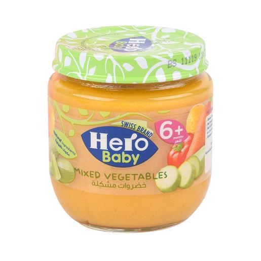 Hero Strained Mixed Vegetables Baby Food 120g