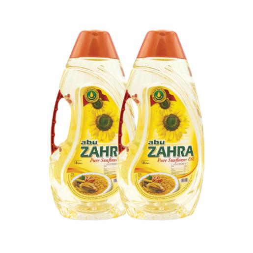 Abu Zahra Pure Sunflower Oil 2pc x 1.5Ltr