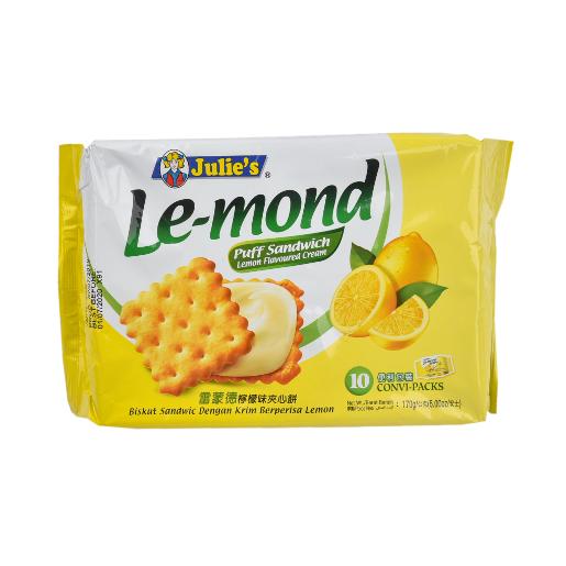 Julie's Le Mond Puff Sandwich Lemon 170g
