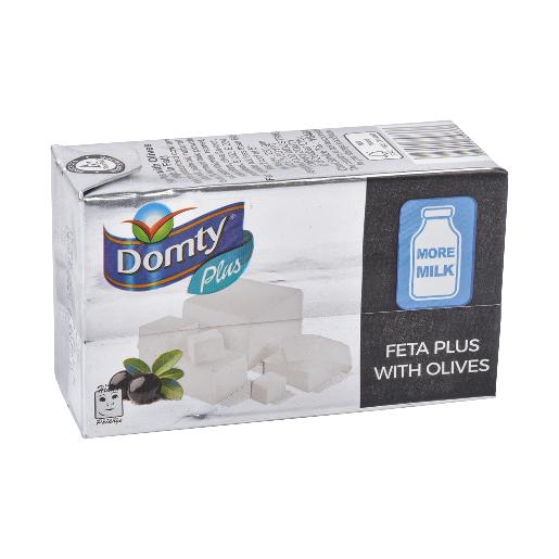 Domty Feta Plus Cheese With Olives 250g
