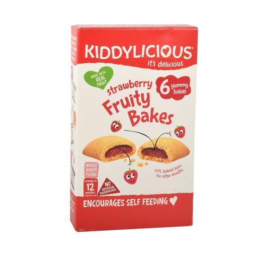 Kiddylicious Strawberry F.Bake 132g