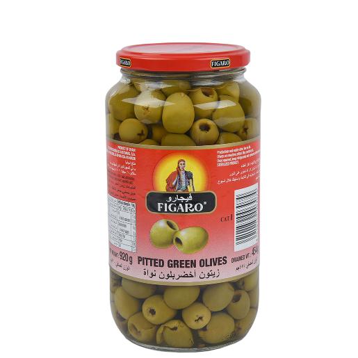 Figaro Pitted Green Olives 920g