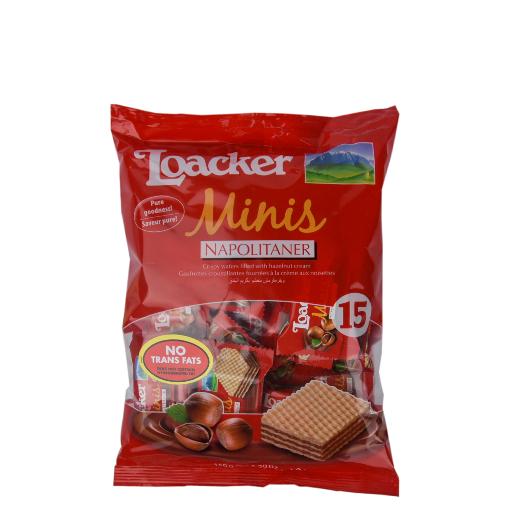 Loacker Napolitaner Mini Wafers Biscuit 150g