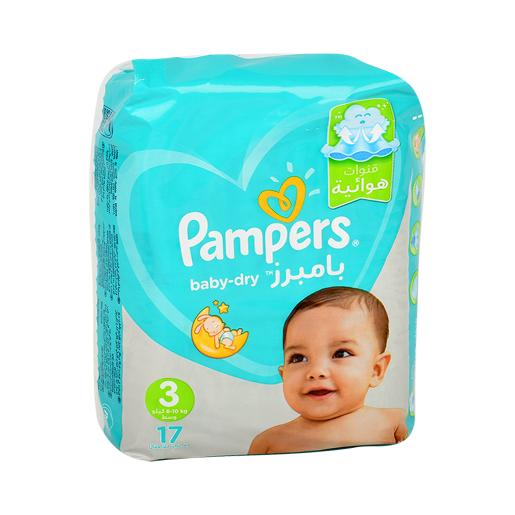 Pampers Diapers S3 Active Baby C.P 17's