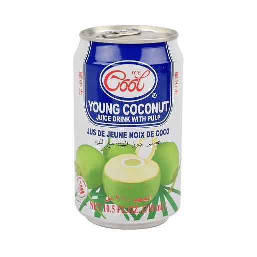 Ice Cool Young Coconut Juice Pulp 300ml