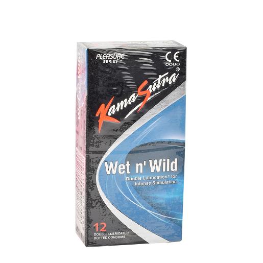 Kamasutra Condoms Wet & Wild 12pcs