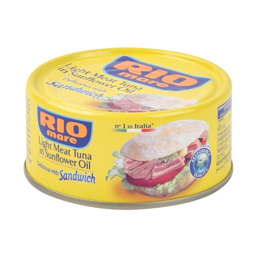 Rio Mare Sandwich Tuna In Sunflower Oil 160g