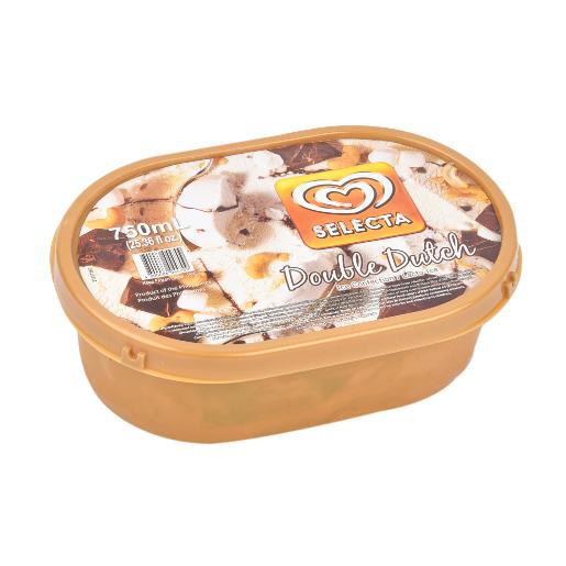 Wall's Selecta Ice Cream Double Dutch 750ml