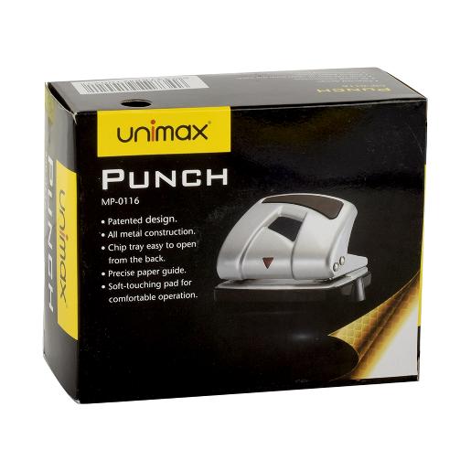 Unimax Hole Punch 16's Black